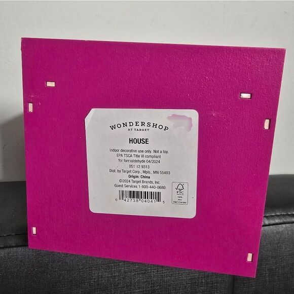 Miniature Red and Pink Christmas Trees Holiday Decor - Picture 4 of 6